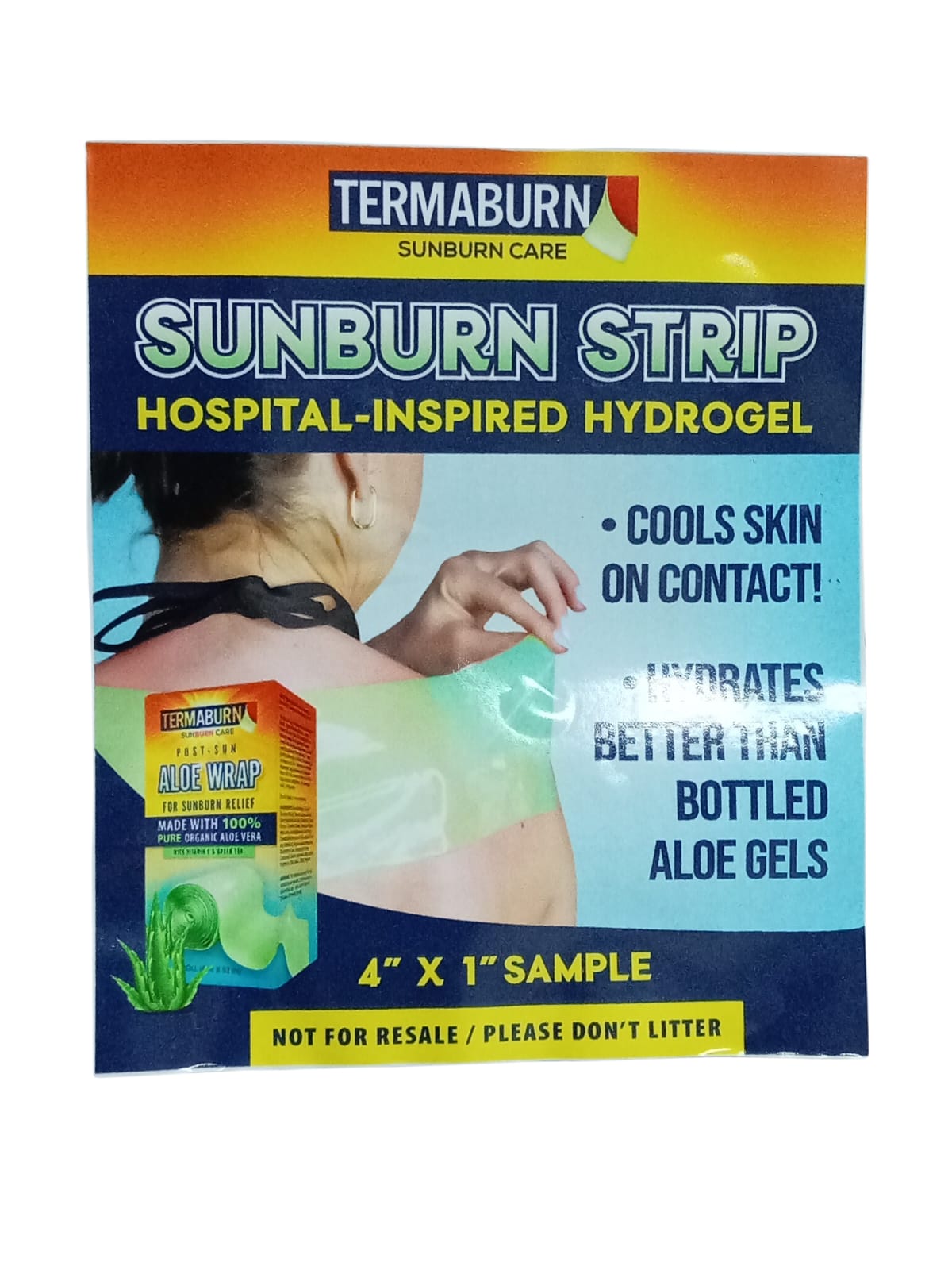 SUNBURN STRIP 4X1 TESTER