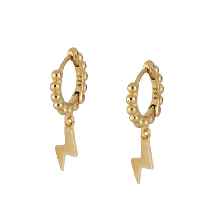 ARROW-SHAPED HOOP EARRINGS