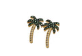 SPARKLY PALM TREE EARRINGS