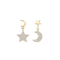 MOON AND STAR EARRINGS