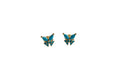 BLUE BUTTERFLY EARRINGS