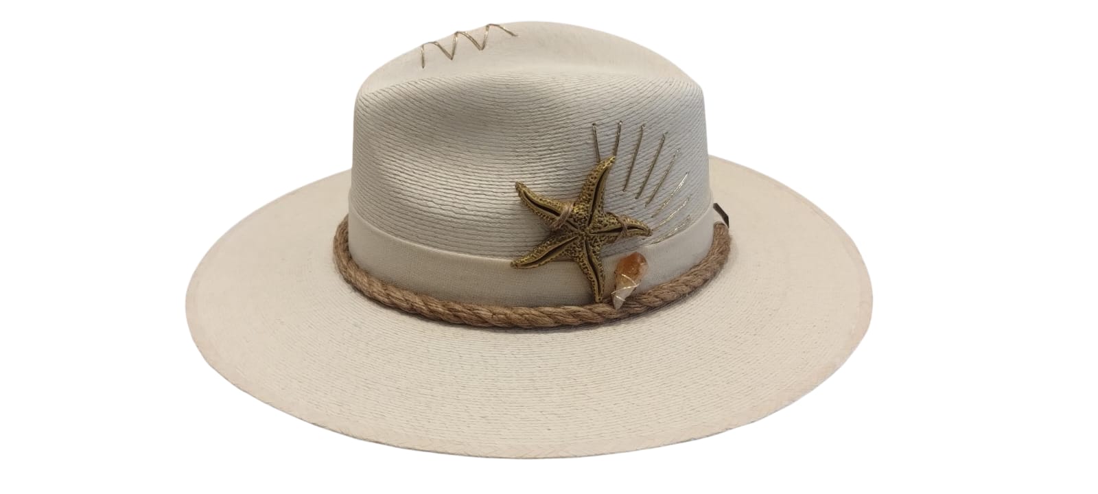 HAT PALMA ESTRELLA CUARZO