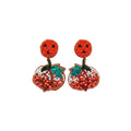 EARRINGS PUMPKIN