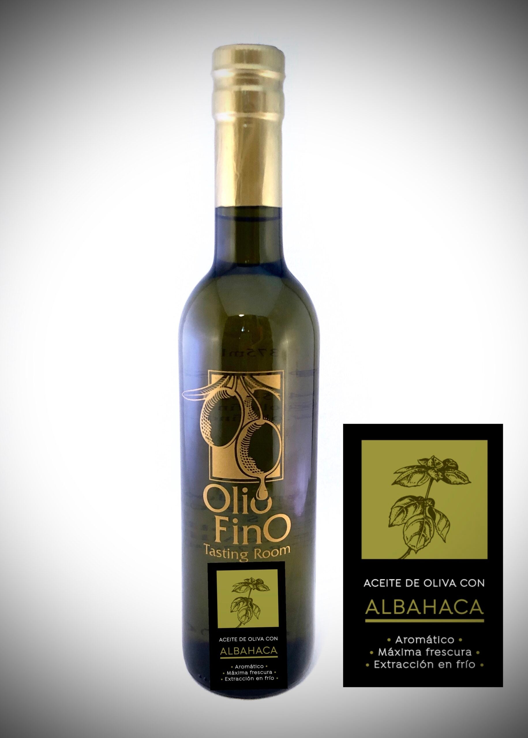 EXTRA VIRGIN OLIVE OIL ALBAHACA 375ML