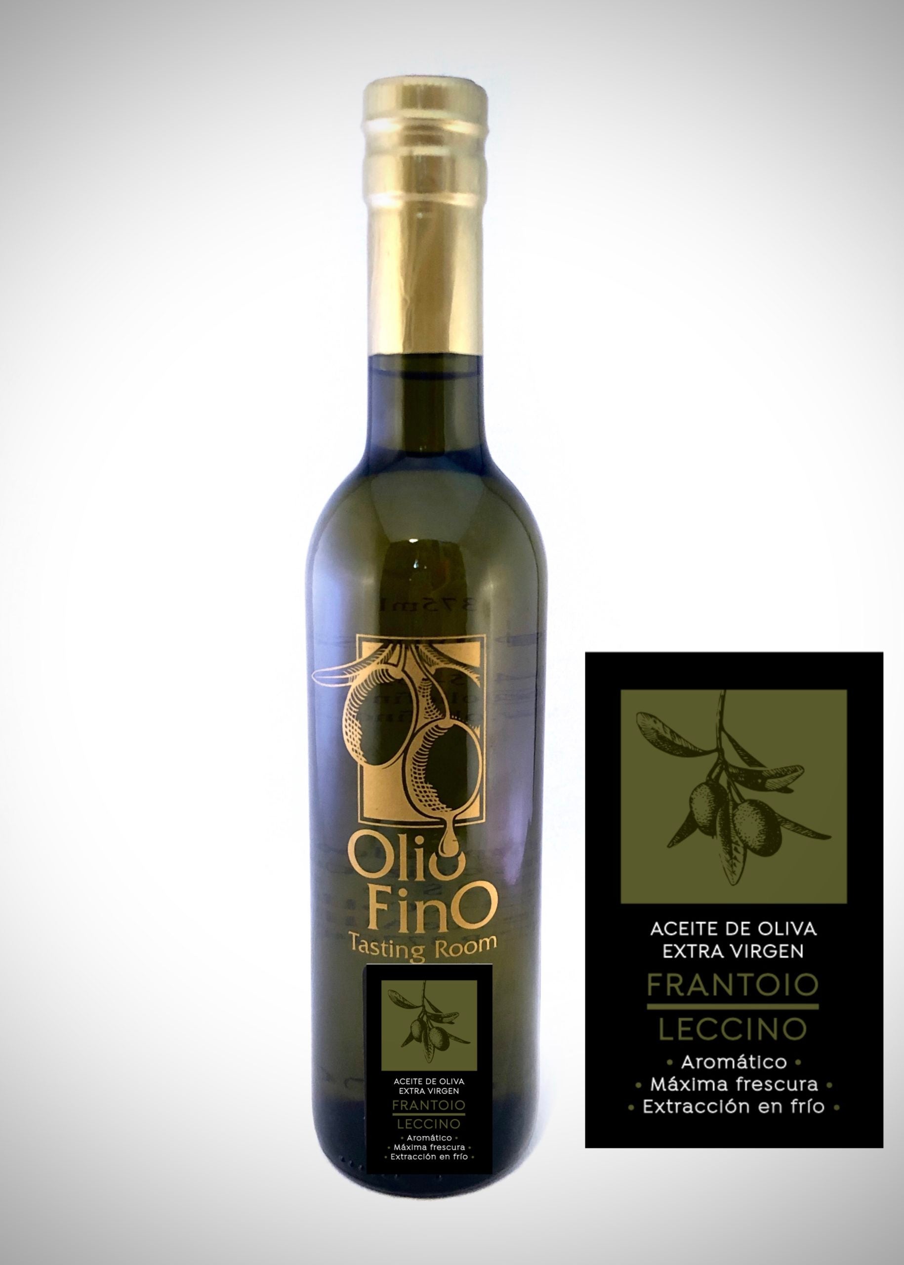 EXTRA VIRGIN OLIVE OIL FRANTOIO LECCINO 375ML