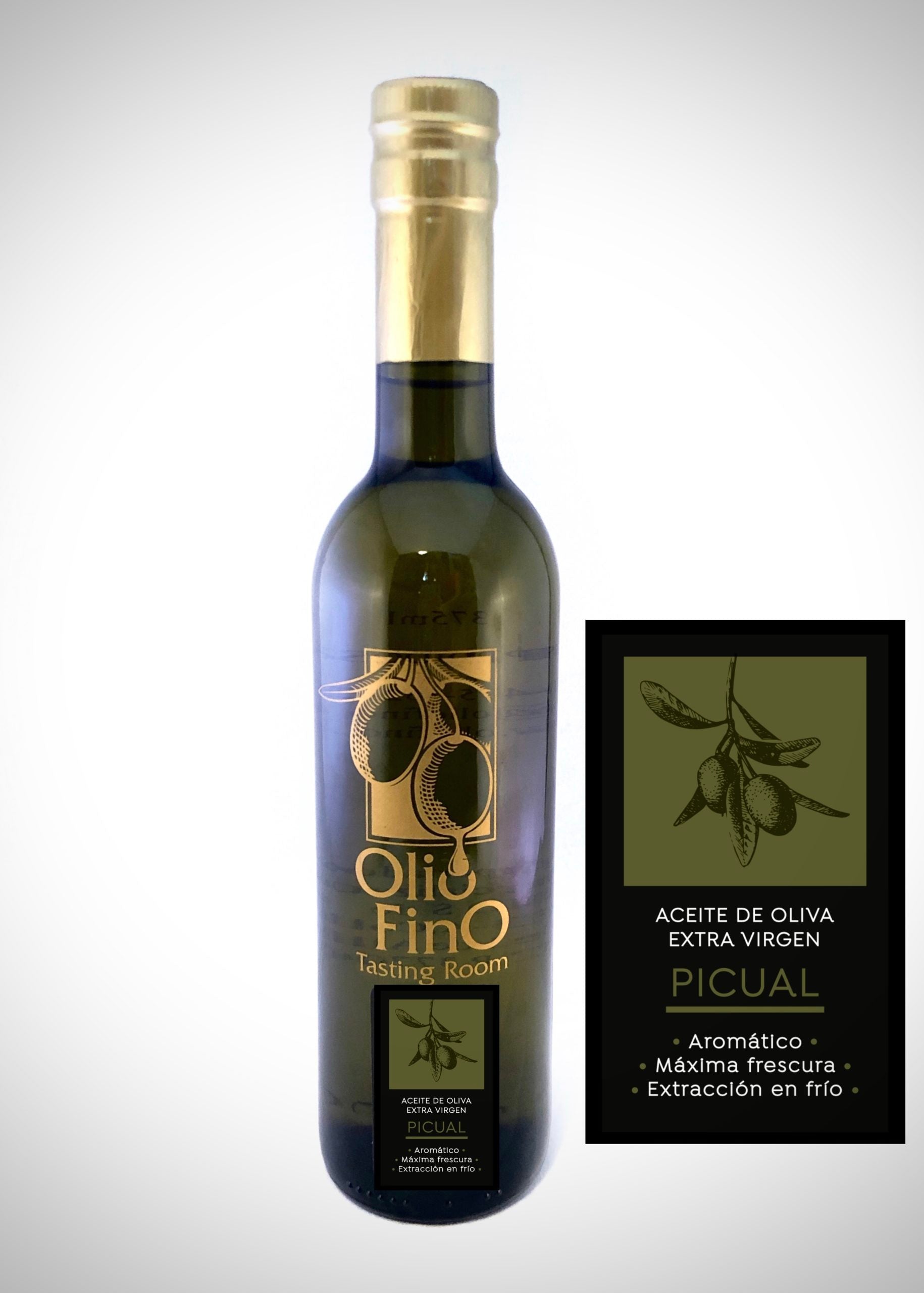 EXTRA VIRGIN OLIVE OIL PICUAL 375ML