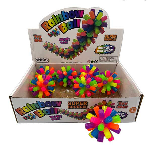 Rainbow Light Up super bounce Ball