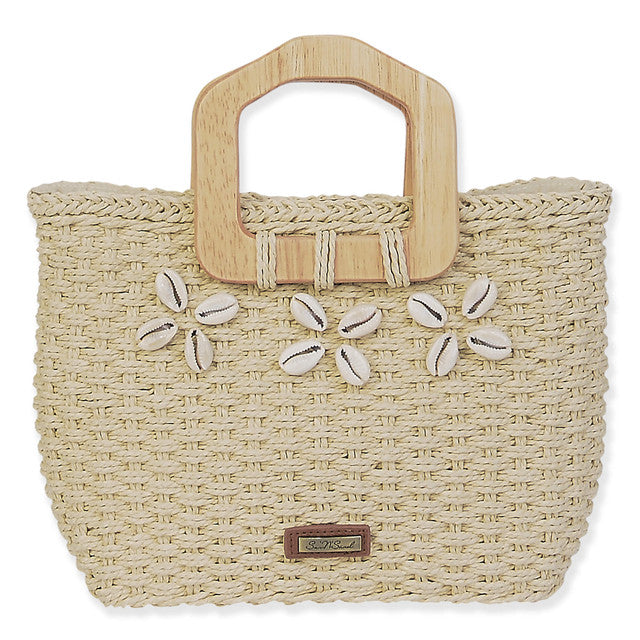 PAPER STRAW MEDIUM TOTE