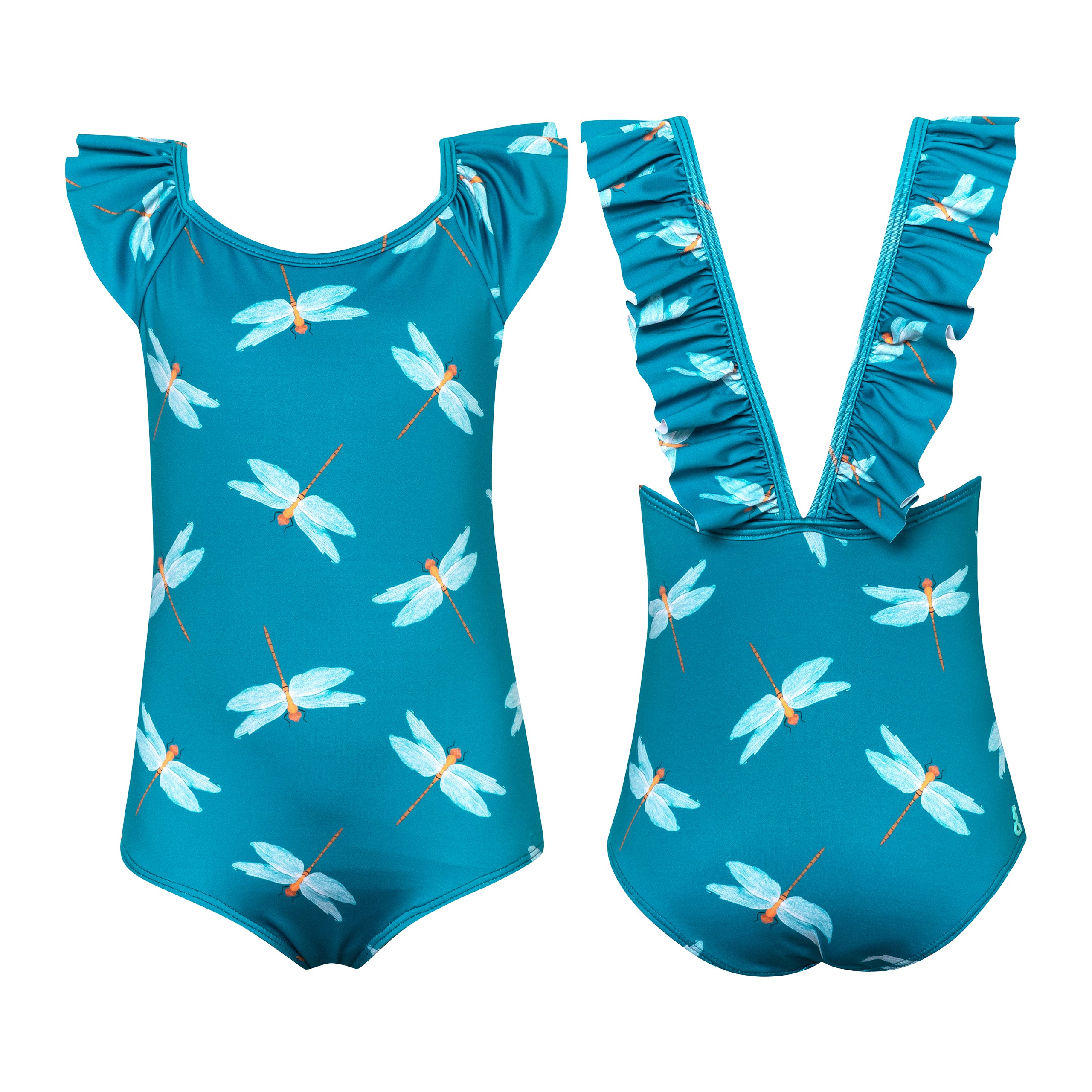 DRAGONFLY SWIMSUIT ENTERO - Sax Style