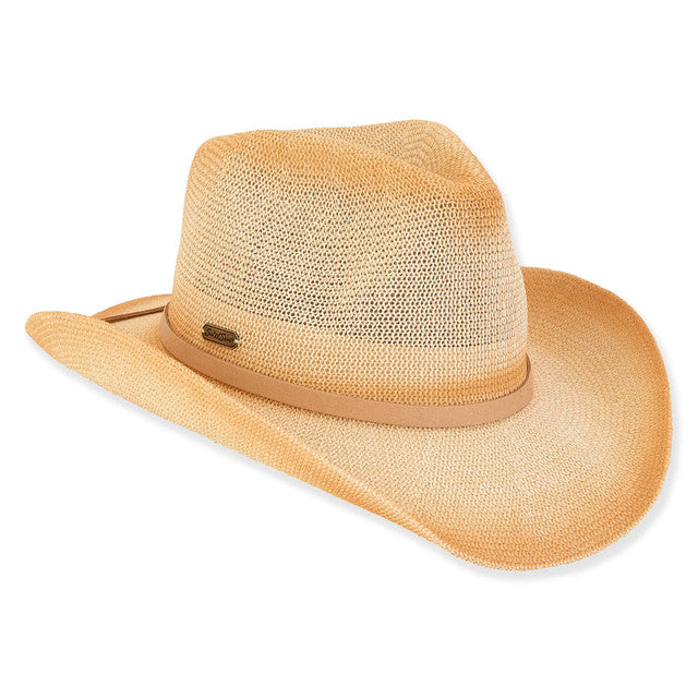 POLY KNIT WESTERN HAT