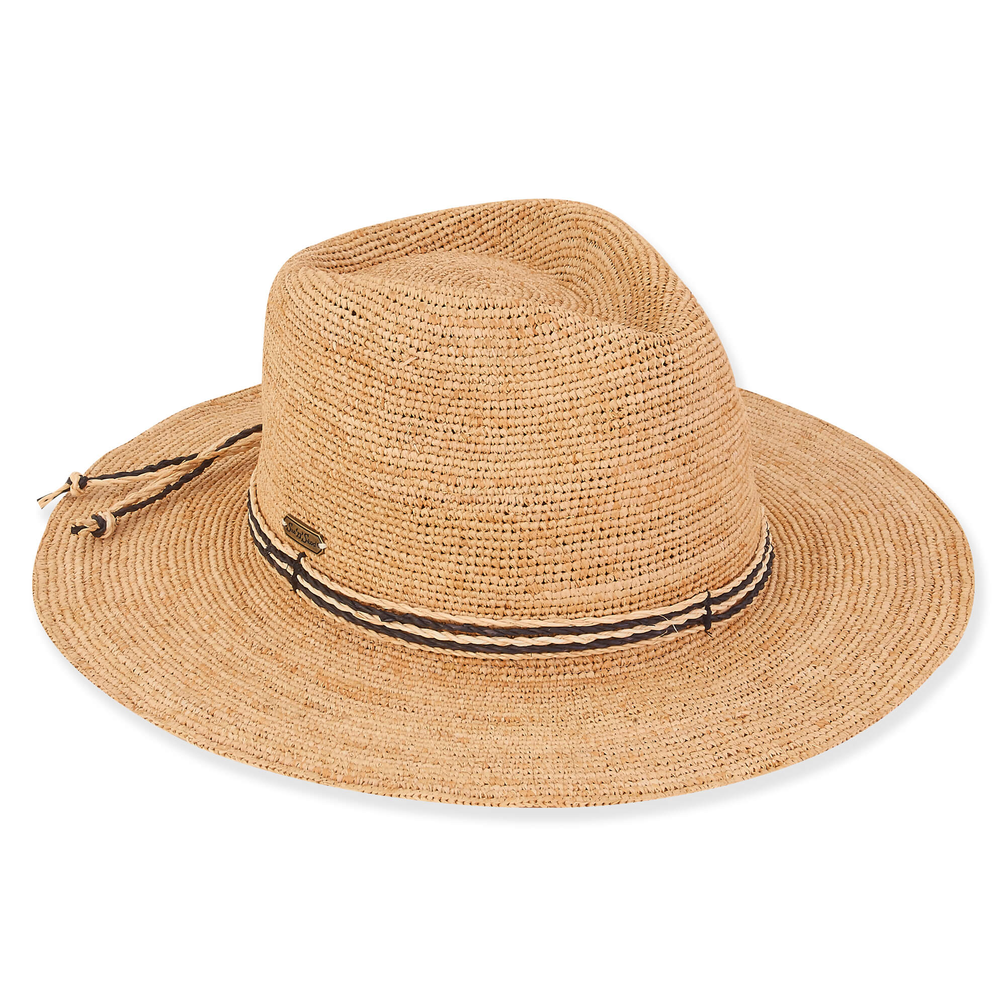 Women's Raffia Safari Hat