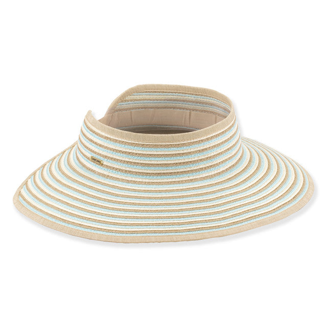 PAPER BRAID ROLL UP VISOR