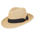 Men's Paper Straw Fedora Hat