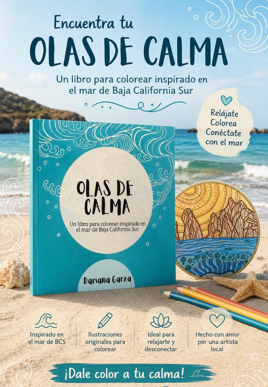 OLAS DE CALMA (LIBRO COLOREAR)