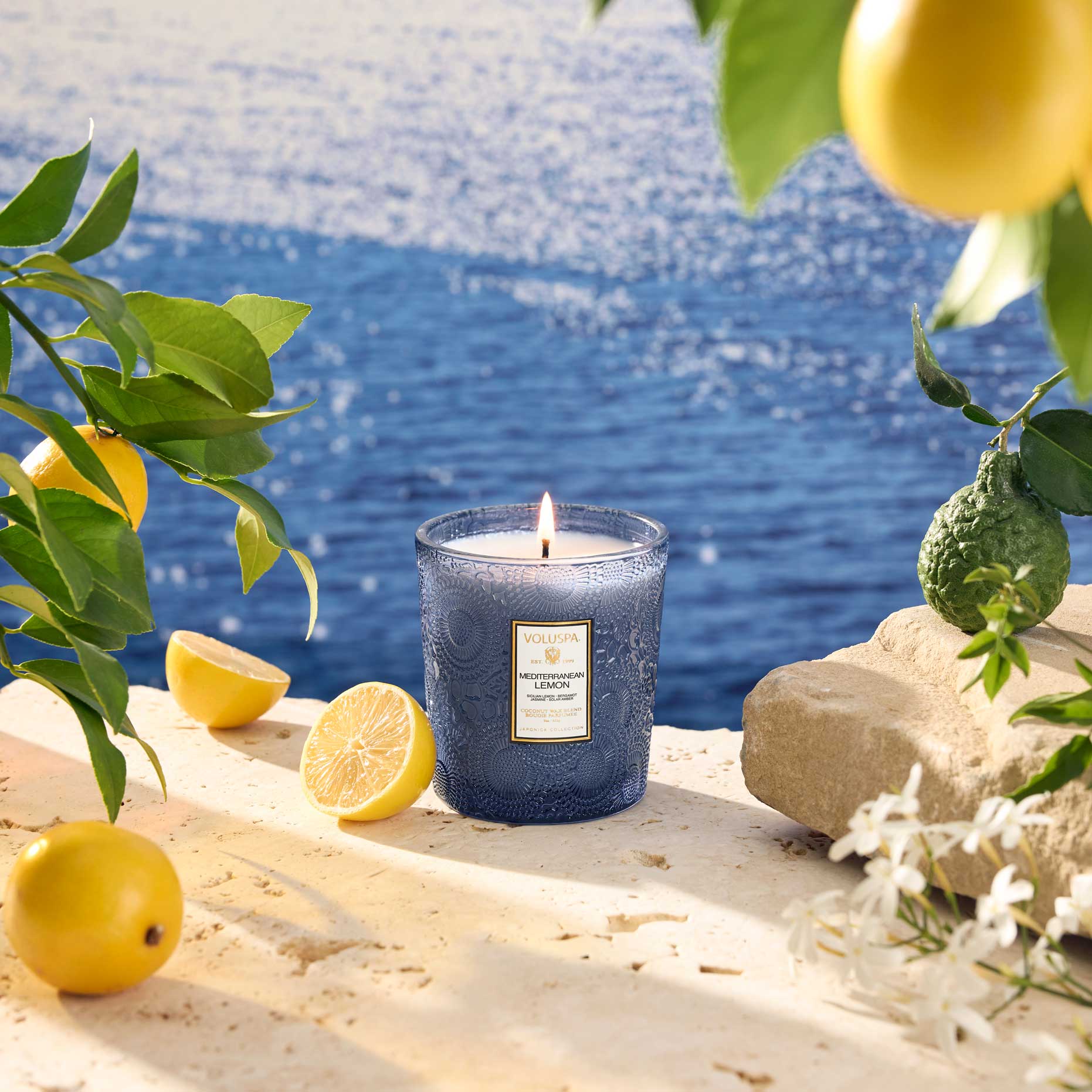Mediterranean Lemon  9oz Classic Candle