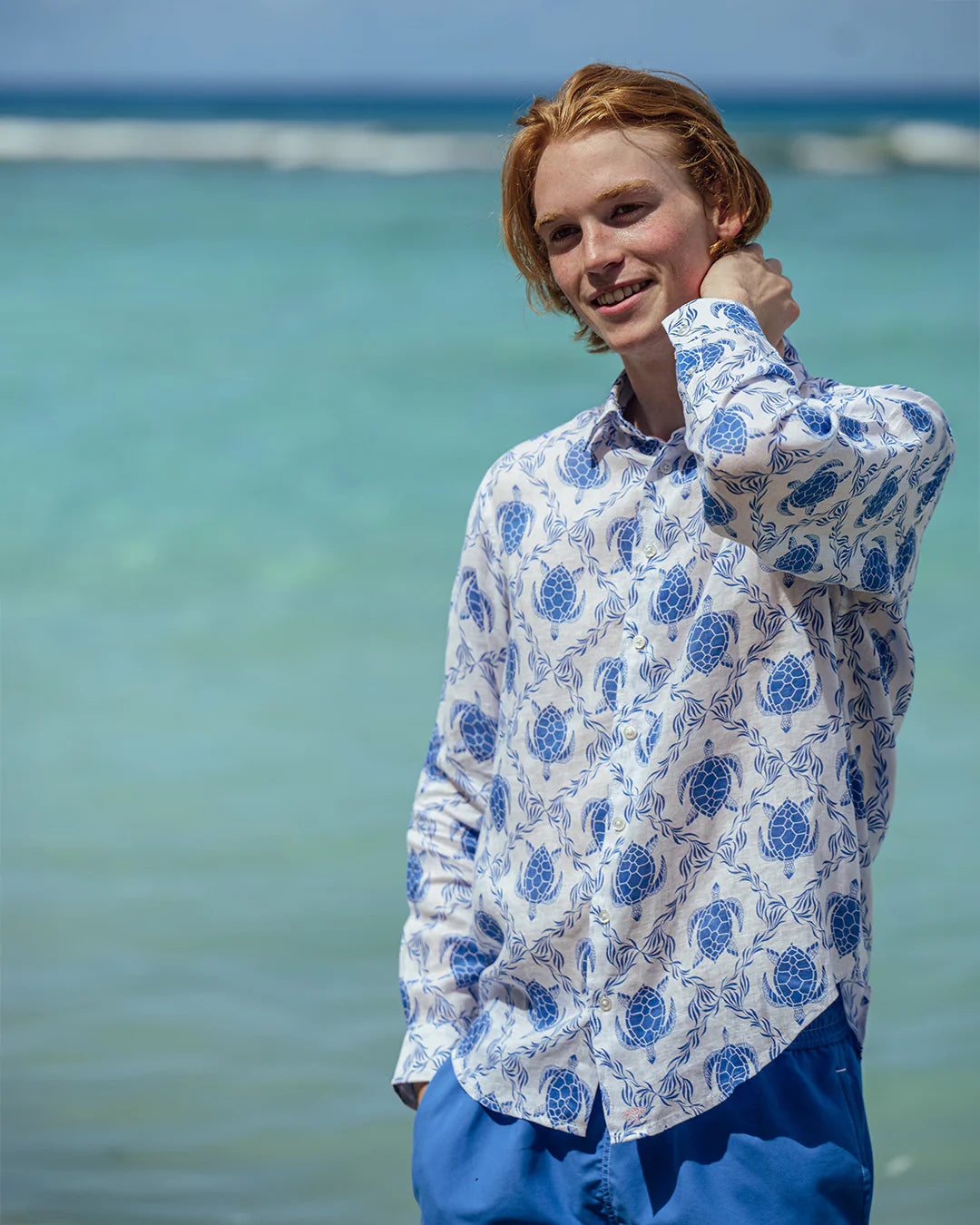 Men's Turtle Trellis Shirt