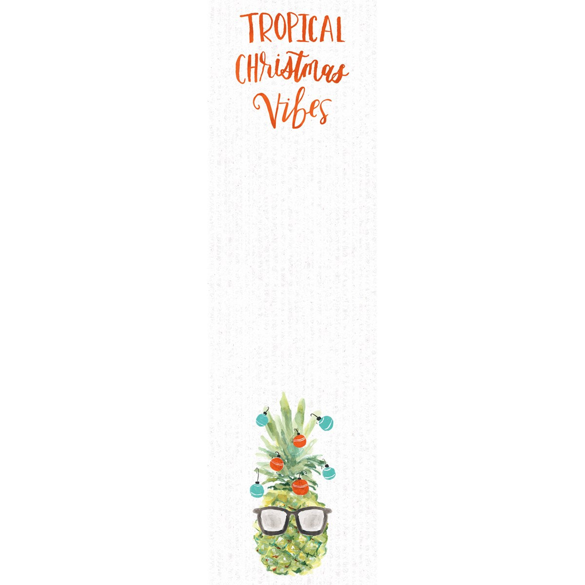 NOTEPAD CHRISTMAS PINEAPPLE