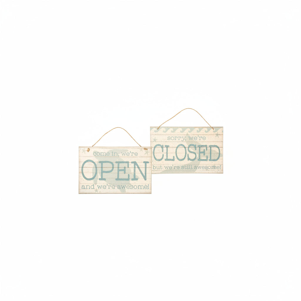 Wall Decor - Open/Closed