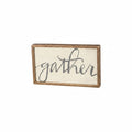 BOX SIGN-GATHER