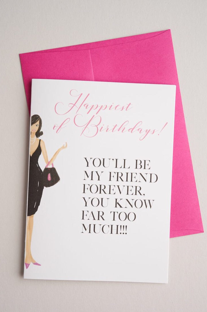 FOREVER Greeting card