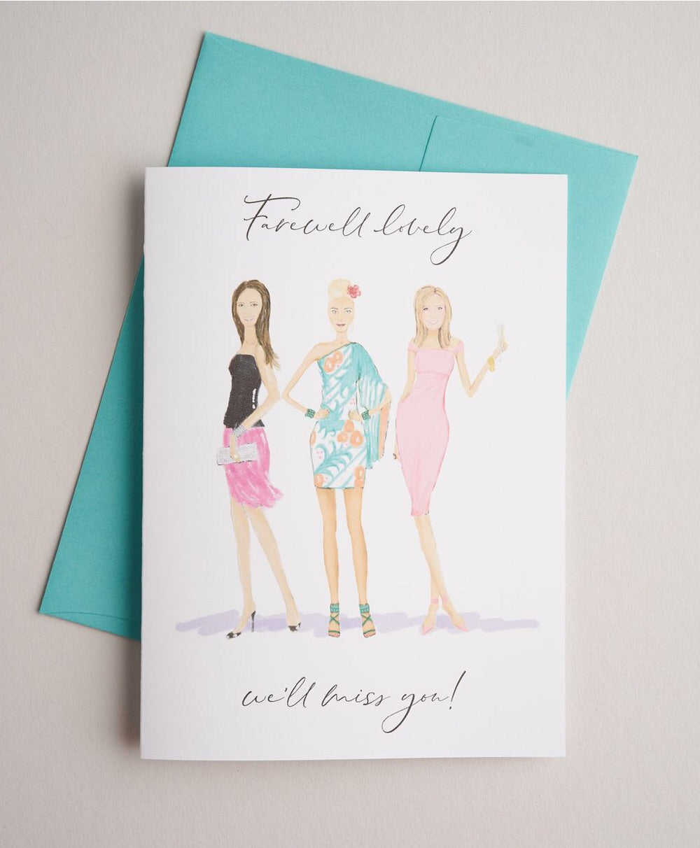 MISS YOU Greeting Card