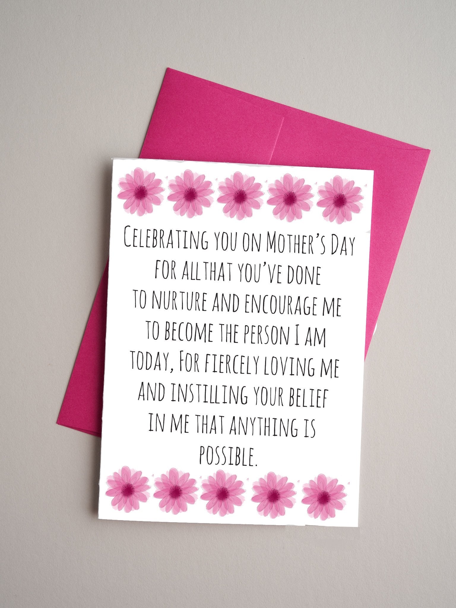 Mother’s Day greeting card